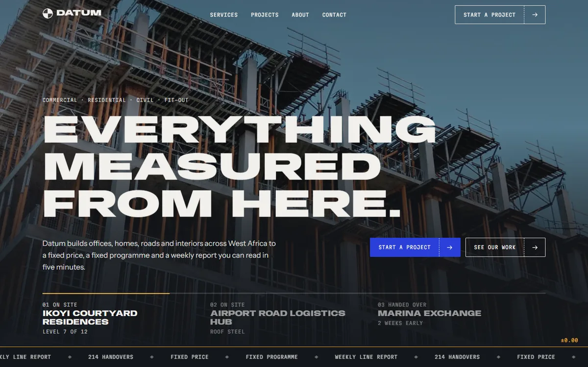Datum Build Co. (Contractor)